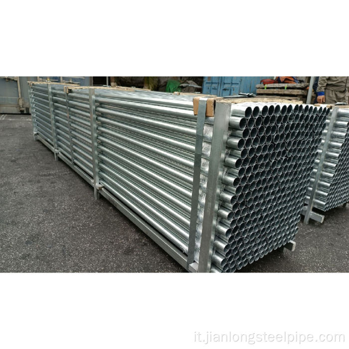 Tubo d'acciaio saldato in vendita